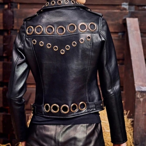 Boutique By The Bay Jackets & Blazers - Flashback Cove Moto Jacket